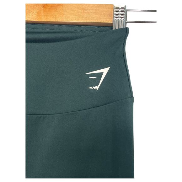 Gymshark Leggings Womens Small Green Vital Seamless 2.0 High Rise Workout Yoga - Picture 3 of 12